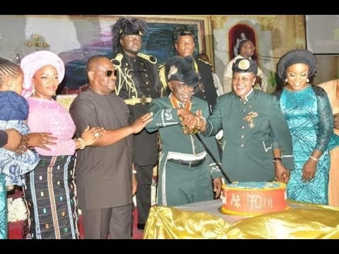 Stand Up : Gordons, Okey Bakassi Performs at Peter Odili’s 70th Birthday