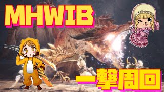 PS4  MHWIB　ムフェト一撃周回\u0026装飾品集め\u0026導きの地