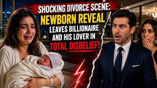 Billionaire Faces Unexpected Twist at Divorce — Wife Arrives with Newborn, Shocking Everyone