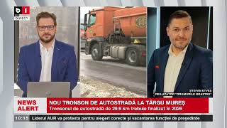 ȘT. ETVEȘ, DESPRE NOUL TRONSON DE AUTOSTRADĂ LA TG  MUREȘ_Știri B1TV_18 ian. 2025