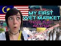 My FIRST wet market! 🐟 Pasar Pudu - the BIGGEST in Kuala Lumpur Malaysia 🇲🇾 NOT what I expected! 🤯