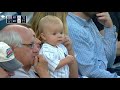 young yankees fan takes in the action