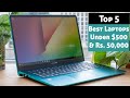 Top 5 Budget Laptops Under $500 & Rs. 50,000 in 2021