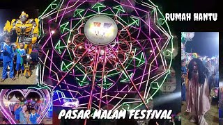 Jalan jalan ke pasar malam festival Telagasari