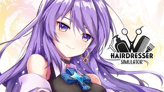 【Hairdresser Simulator】Lemme cut your hair【Moona Hoshinova】