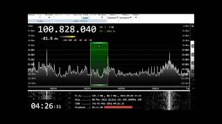 828kHz DXCC　ノイズやらキュルキュルという混信あり　2022/05/05