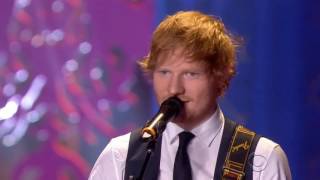 Ed Sheeran live at the Victoria's Secret Fashion Show