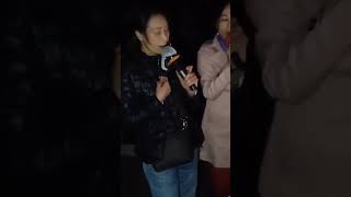 2024年12月1日 唱歌花絮: 冬季 下午6時已天黑 華女+小青 合唱(今宵多珍重) 黑麻麻繼續唱 因為有粉絲 打赏支持!