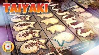 Taiyaki 鯛焼き Making Japanese Street Food at Takashimaya Singapore