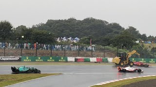 Full video Tractor on track at Suzuka | Pierre Gasly | Japanese Grand Prix | #formula1 #f1jp