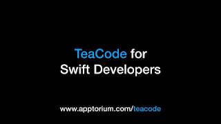 TeaCode for Swift Developers – write Swift code super fast 🚀
