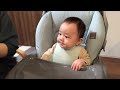 【離乳食139日目】初めて枝豆を食べた赤ちゃん【生後9ヶ月】