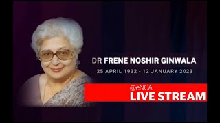 Family and friends pay tribute to anti-apartheid activist Frene Ginwala