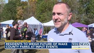 Residents to weigh future of Wake County parks at input events