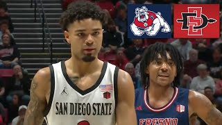 Fresno State vs San Diego State Men's College Basketball Highlights Full Game, Feb 18 2025