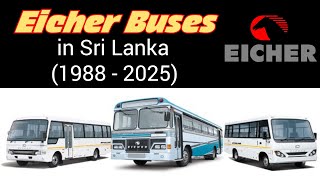 Eicher Bus Models in Sri Lanka (1988 - 2025)