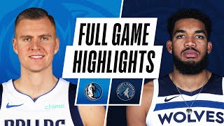 MAVERICKS at TIMBERWOLVES | FULL GAME HIGHLIGHTS | March 24, 2021