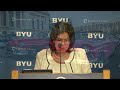 Ambassador of Cuba Lecture - Her Excellency Lianys Torres Rivera  | BYU Kennedy Center Fall 2024