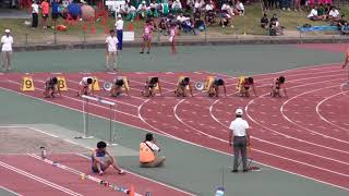 20190527 第72回大阪高等学校陸上競技対校選手権大会 男子 100m 決勝 SNP