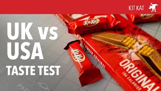 Uk vs US KitKat