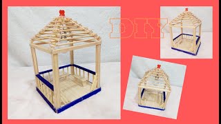 DIY! Popsicle Stick Crafts | Miniature Relaxing Hut