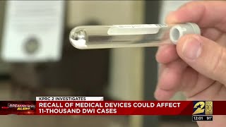 Up to 11,000 DWI cases in Harris County impacted by recalled test tubes