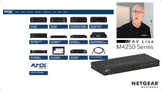 AMX SVSI Switch Configuration Guide for M4250 switches | NETGEAR ProAV Partners