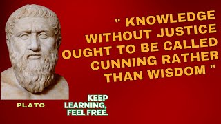 Words of wisdom, wise quotes of Greek philosopher Plato. For love, heart and self improvement.