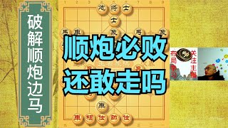 光头棋魔有10000种方法可以对付顺炮，你竟然还敢跳边马，杀无赦【光头棋魔】