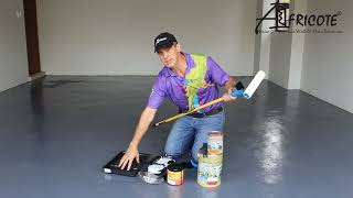 How to Apply the Africote Epoxy Terrazzo Floor Coat | Do-It-Yourself | Step by Step Instructions