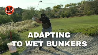 Adapting Your Swing Speed for Wet Bunkers