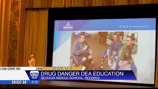 Ex-DEA special agent educates thousands of Shasta County junior high students about dangers of drug