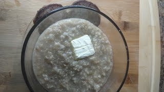 How to make oatmeal