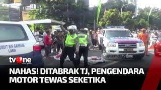 Tragis, Seorang Pencari Barang Bekas Tutup Usia Usai Ditabrak Bus di Pasar Minggu | tvOne