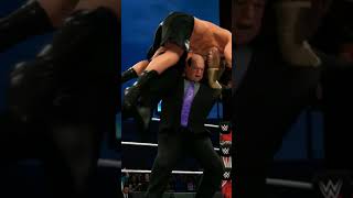WWE 2K22 Paul Heyman Give Double F5 To Roman Reigns & Brock Lesnar #shorts #wwe #trending #viral