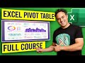 Master Excel Pivot Tables, Excel Slicers and Interactive Excel Dashboards -  FULL COURSE!