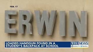 13-year-old brings loaded handgun to school in Lillington