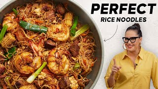 Cook Rice Noodles Like A Pro | Singapore Noodles | Marion's Kitchen