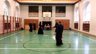 Kendo SH Landesmeisterschaft 2014 KO-Runde 2