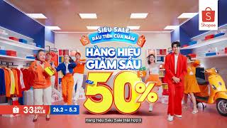 🎉 3.3 SIÊU SALE ĐẦU TIÊN CỦA NĂM, HÀNG HIỆU GIẢM SÂU ĐẾN 50% (Từ 26.2 - 5.3) 🔥