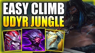CHALLENGER JUNGLER SHOWS YOU THE EASIEST WAY TO ESCAPE LOW ELO WITH UDYR! - League of Legends