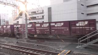 貨物列車　1054レ,14,04,09　Japan JR Freight Train