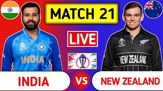 India Vs New Zealand World Cup Live Score