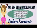 Video 261# Belajar Bahasa Kantonis/Memahami kalimat sederhana sehari2