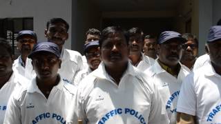 AUTO DRIVERS MESSAGE ABOUT TRAFFIC POLICE VOLUNTEERS AT KARIMNAGAR-(T.S) ON: 11.09.2015