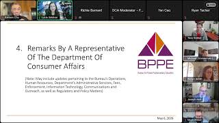 Bureau for Private Postsecondary- Advisory Committee- May 6, 2026
