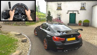 Forza Horizon 4 BMW M4 GTS (Steering Wheel + Paddle Shifter) Gameplay