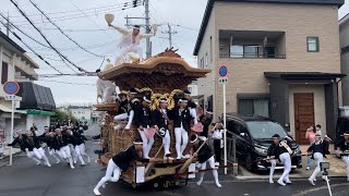 令和5年10月1日　上伯太だんじり修理入魂式御披露目曳行