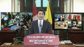 Announcing $10-a-day child care for families  in Nunavut