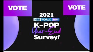 2021 K-POP Year-End Survey | What is your choice for the best K-POP song and musician of 2021